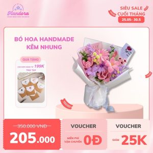 Bó hoa handmade
