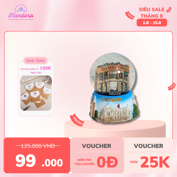 Quả Cầu Tuyết – Quà Lưu Niệm Việt Nam